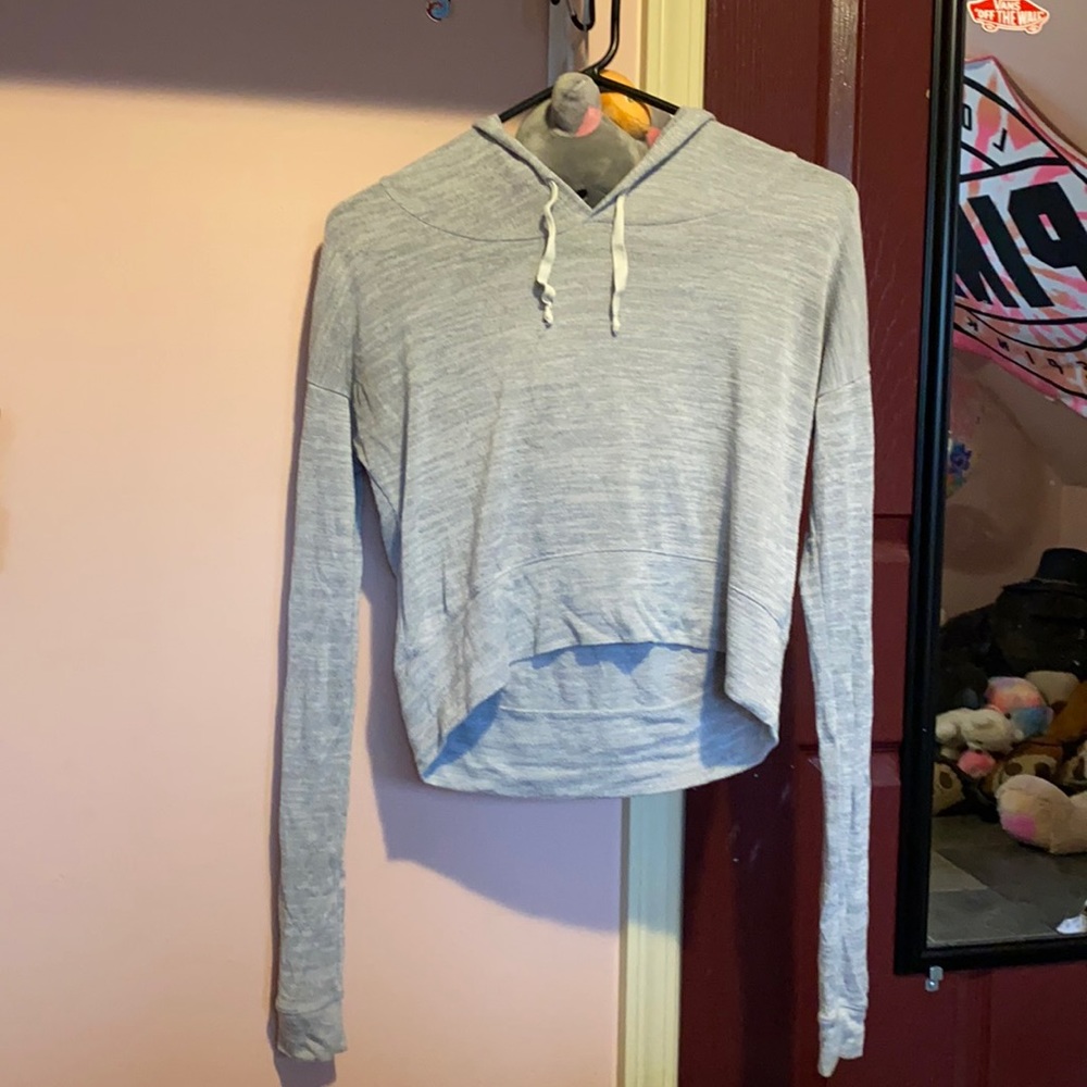 Abercrombie & Fitch, crop top lazy hoodie, xs